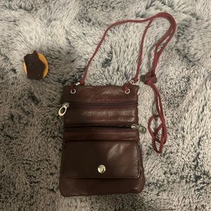 genuine leather handbag
